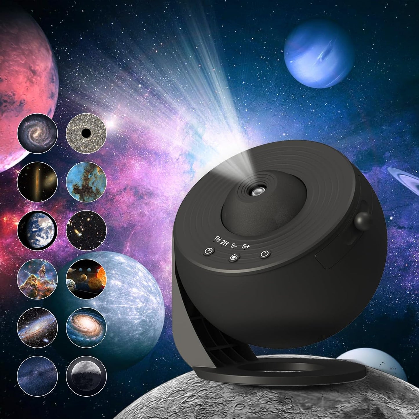 Black Galaxy Projector