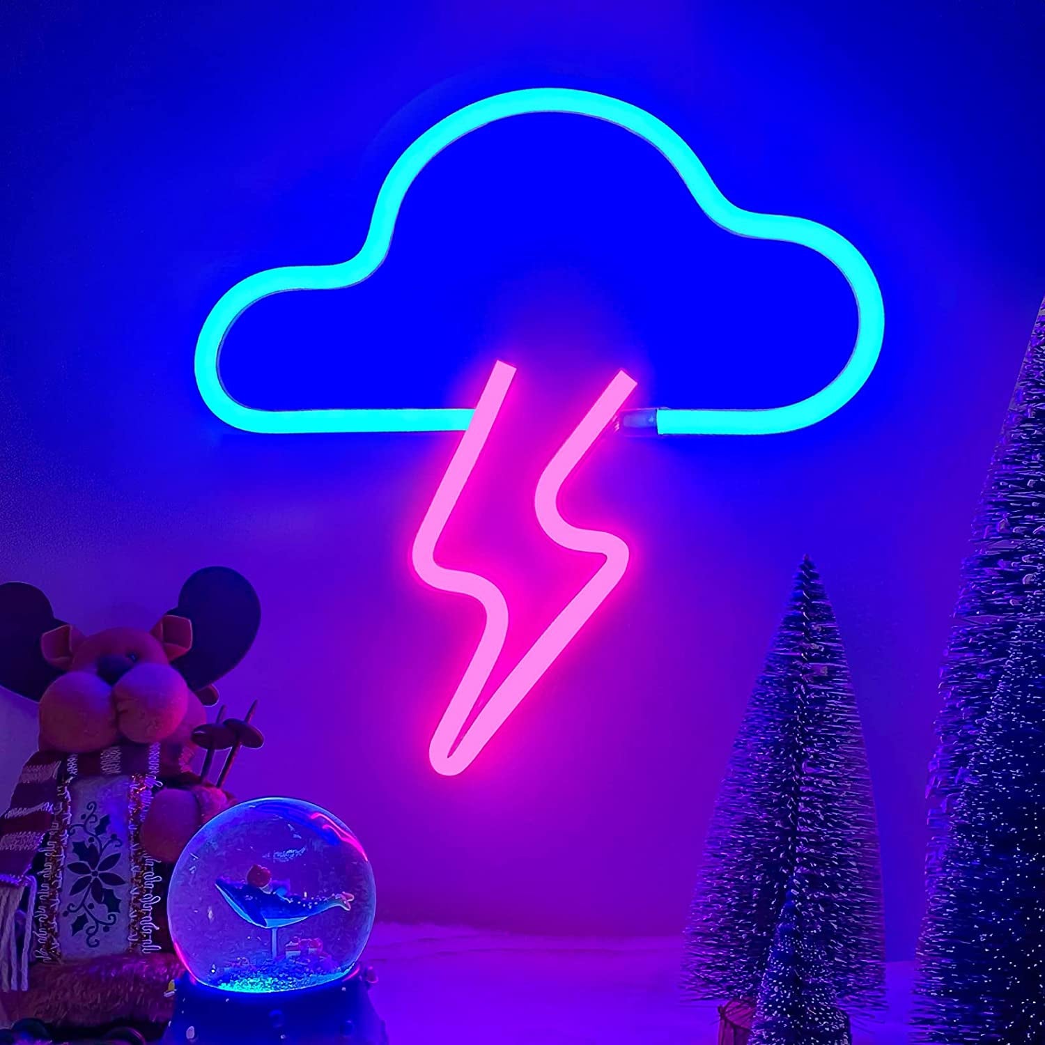 Cloud Lightning Neon Sign