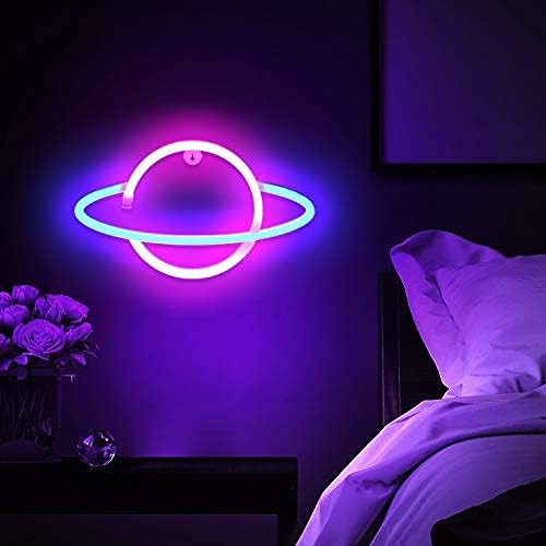 Planet Neon Sign