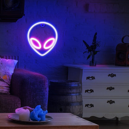 Alien Neon Sign