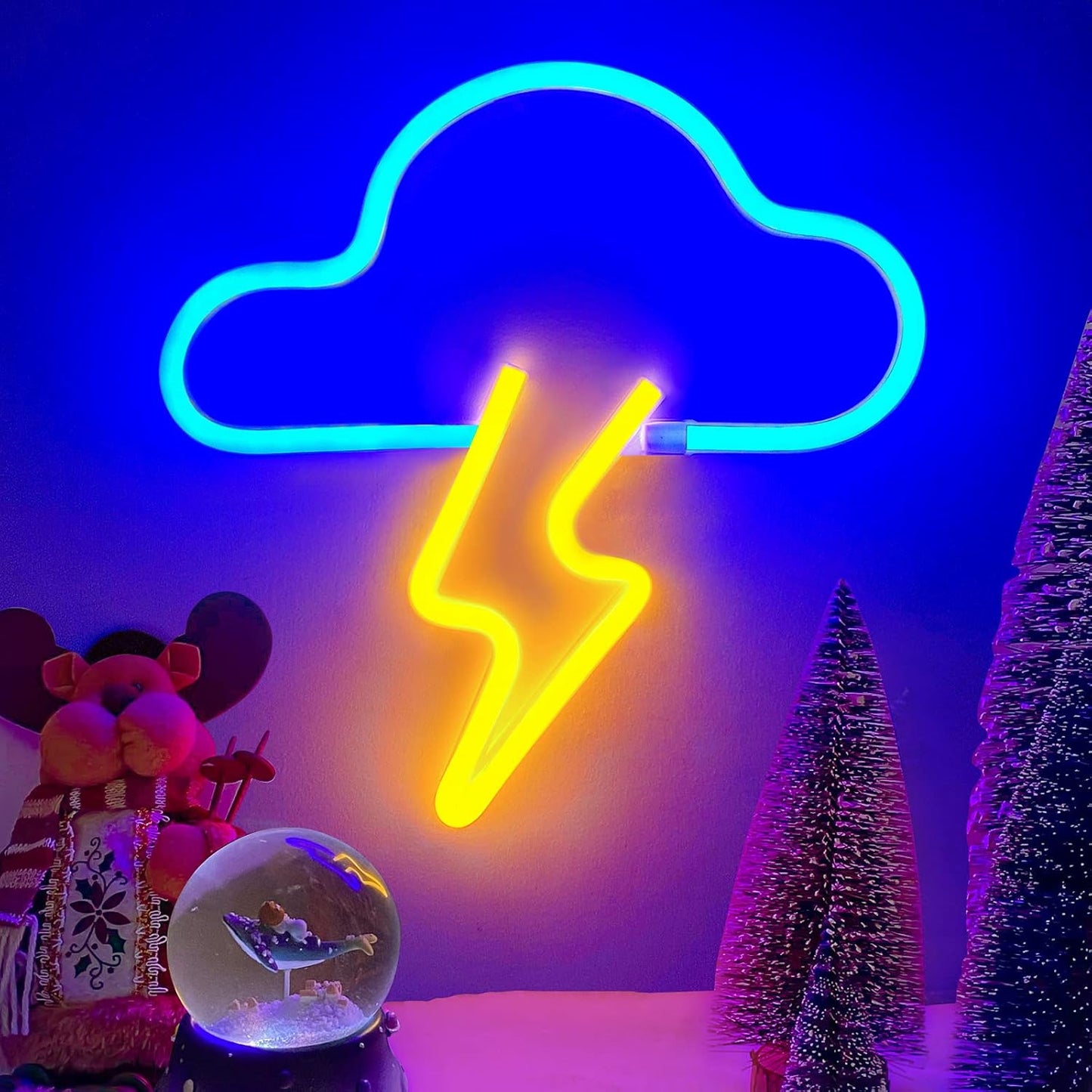 Cloud Lightning Neon Sign