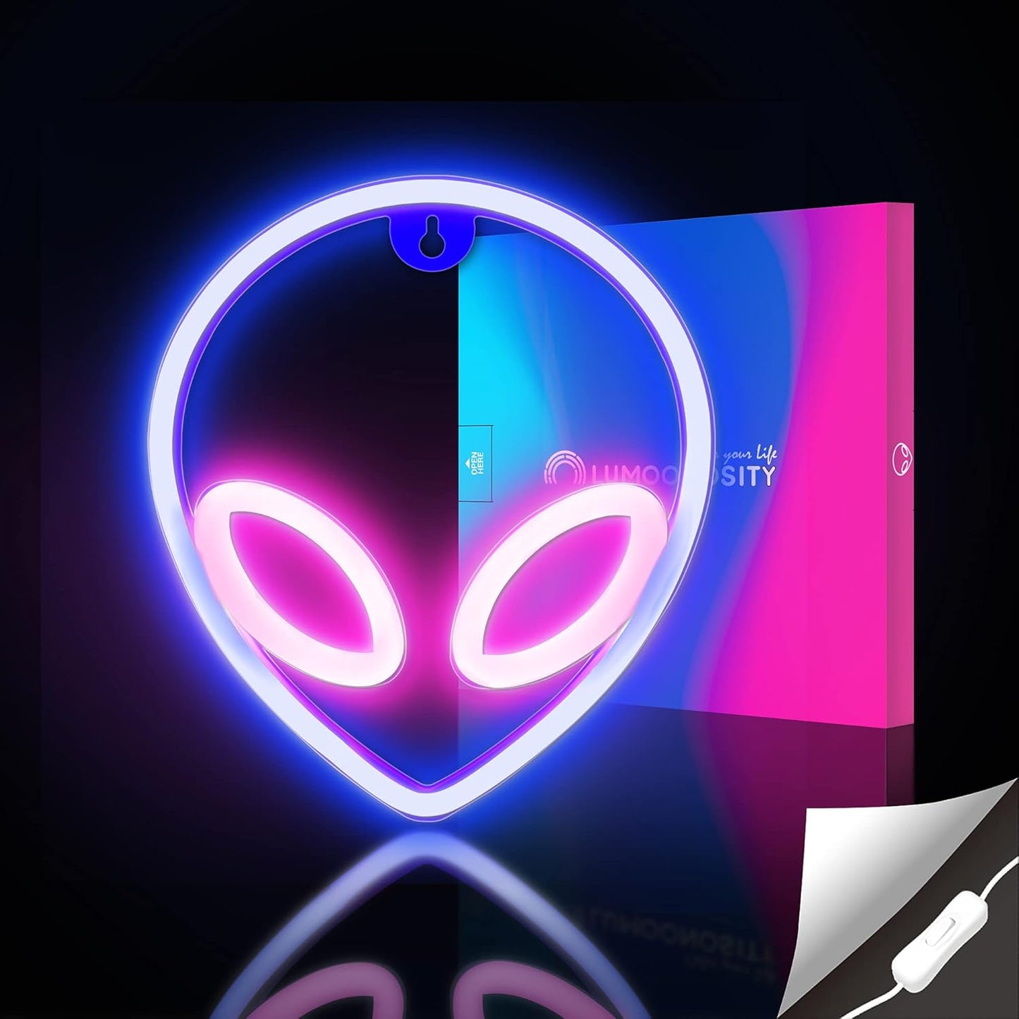 Alien Neon Sign