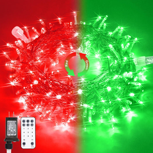 LED Red and Green Christmas Lights