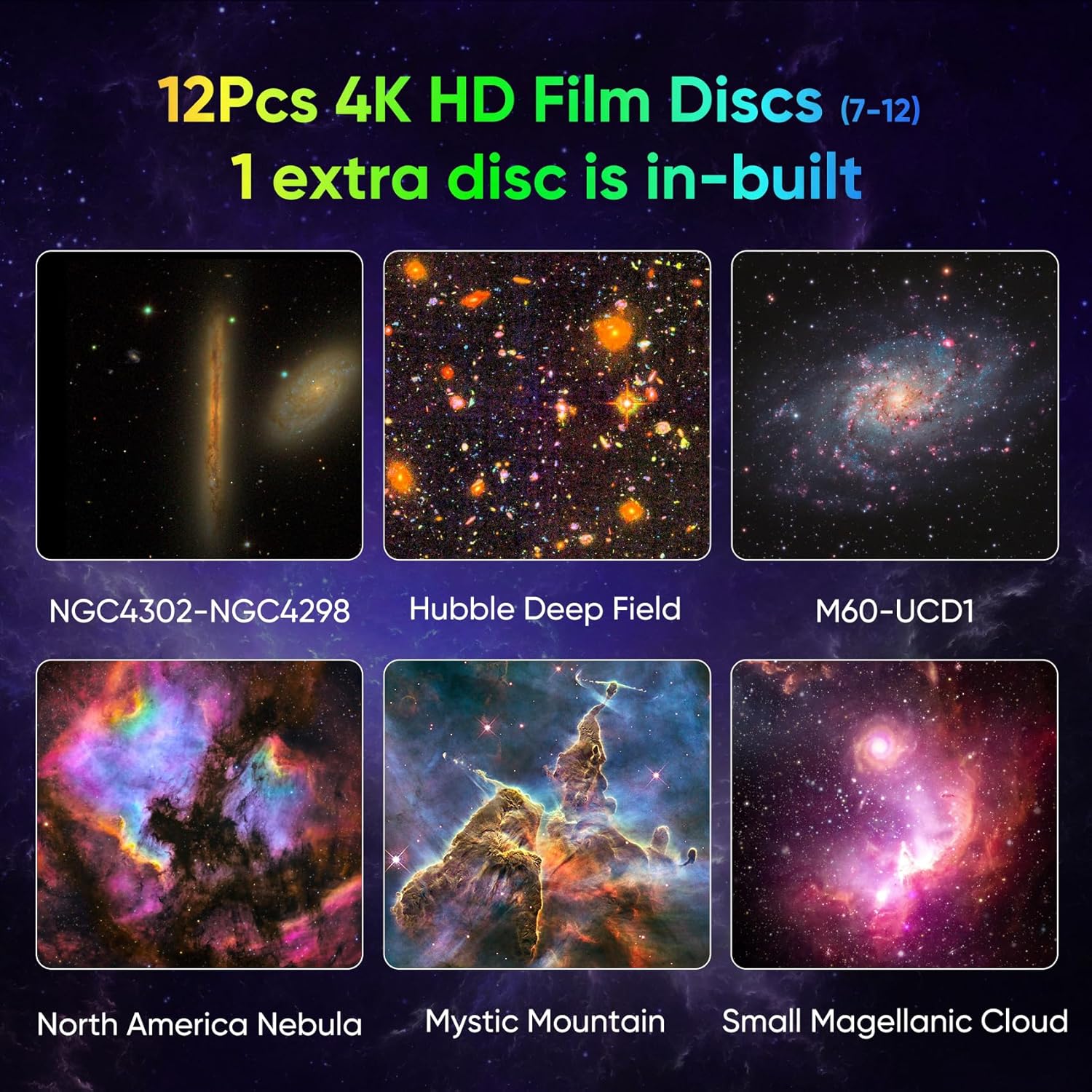 Black Galaxy Projector