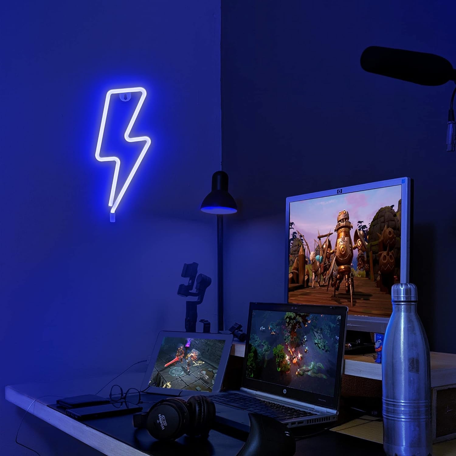 Lightning Bolt Neon Sign