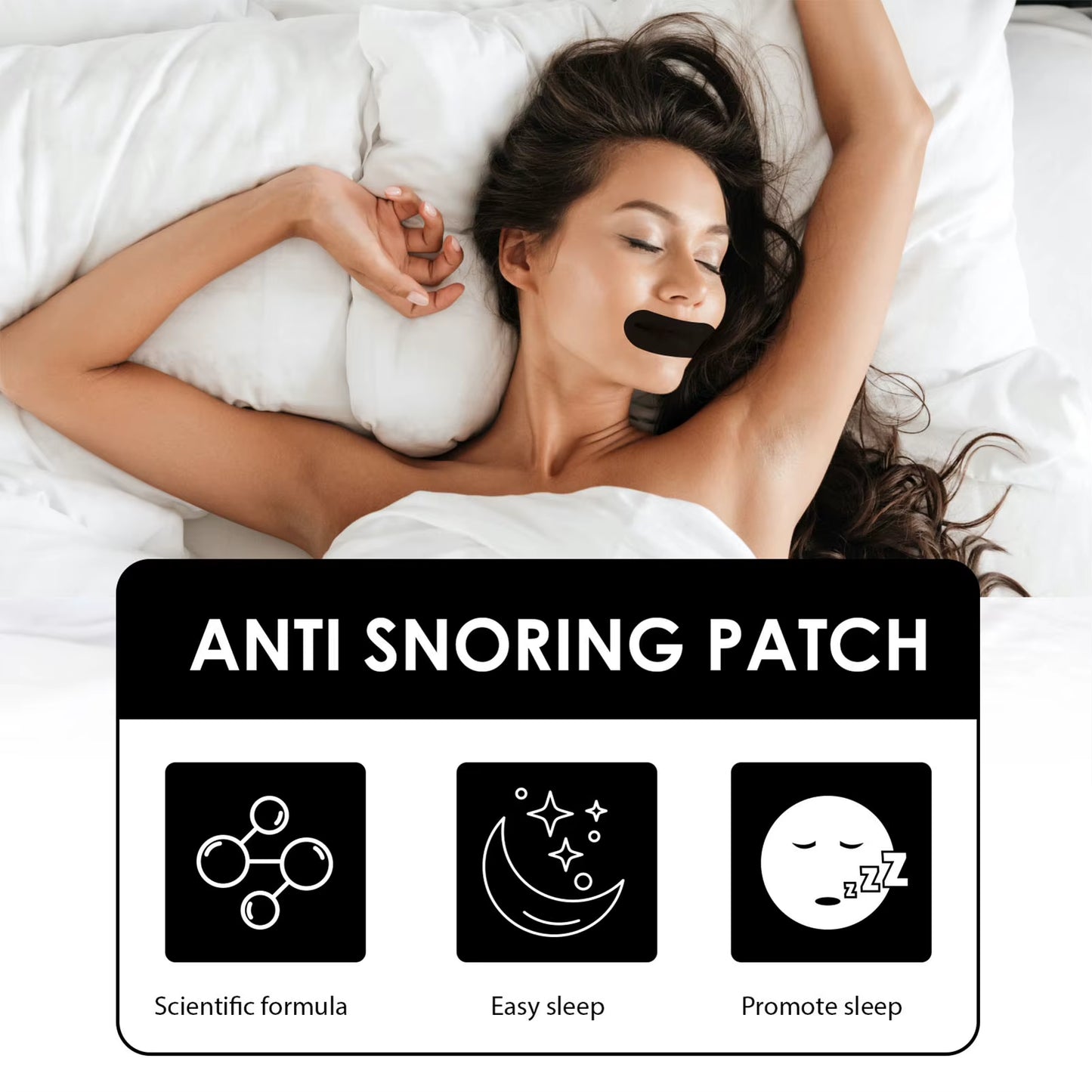 60Pcs Mouth Sleeping Tape